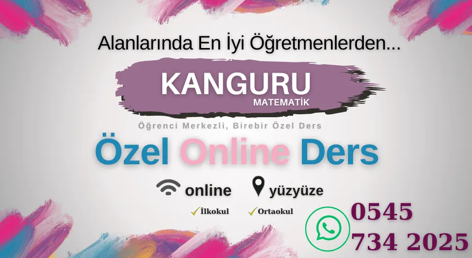 Kanguru Matematik Özel Ders