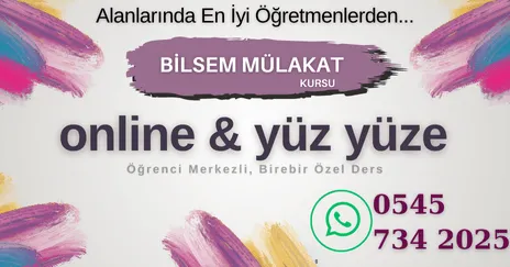BİLSEM MÜLAKAT