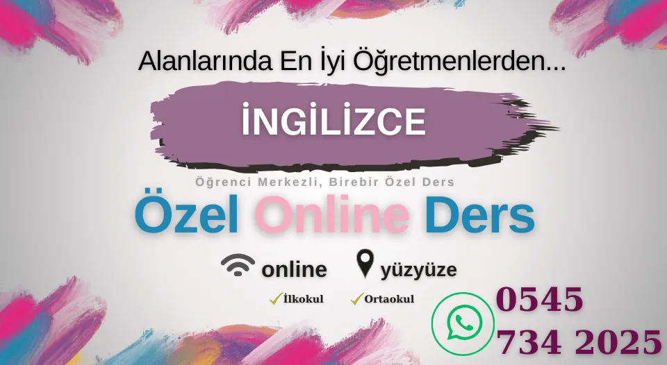 İngilizce Özel Ders