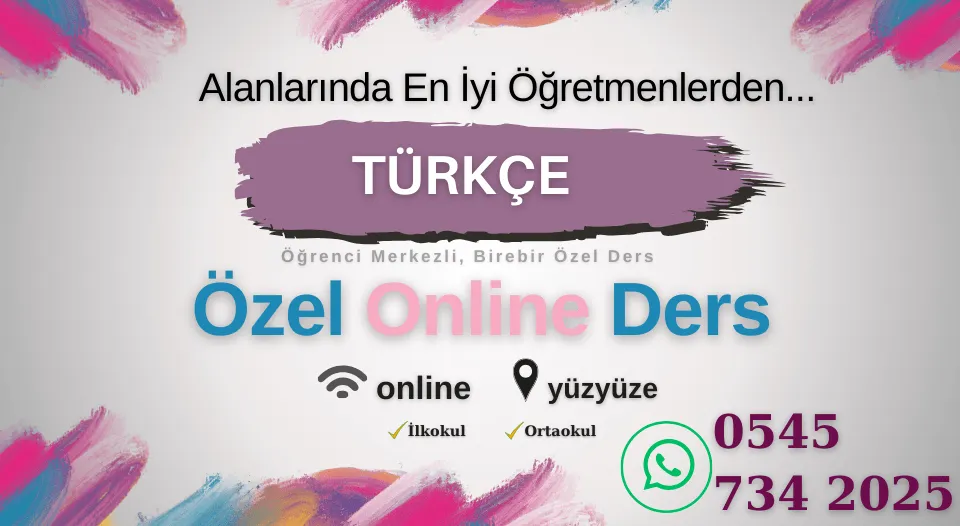 Türkçe Özel Ders