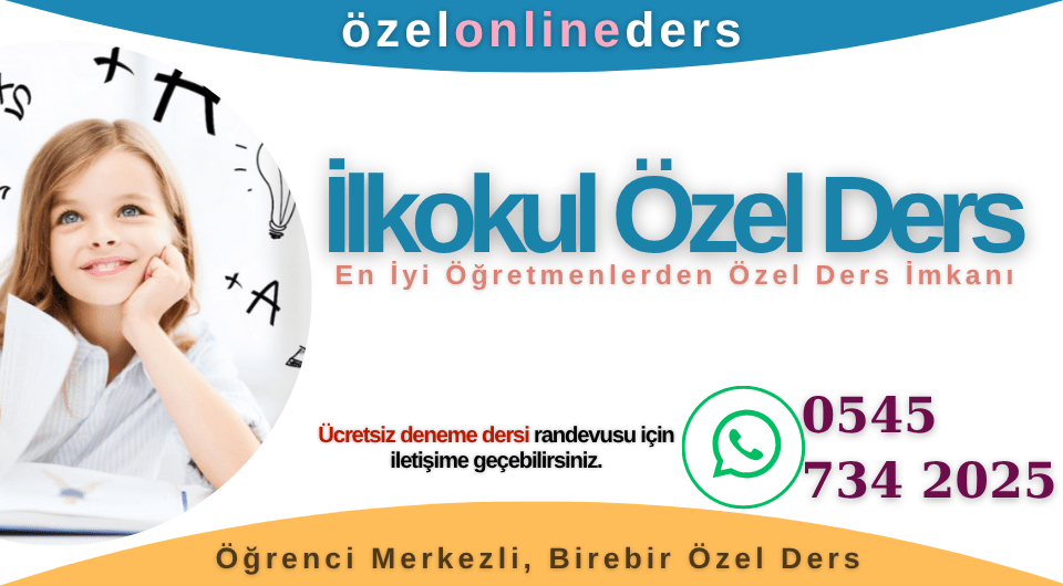 ilkokul özel ders öğretmeni